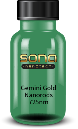 Gemini Gold Nanorods 725nm